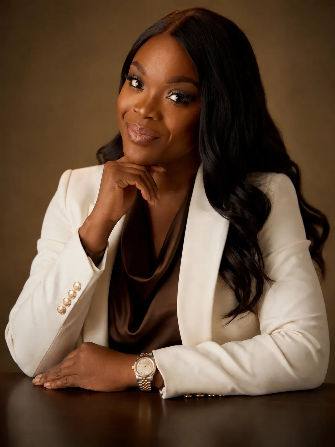 Portrait of Lady Laide, founder of Lady Laide Studios, for the Nollywood December box office article.